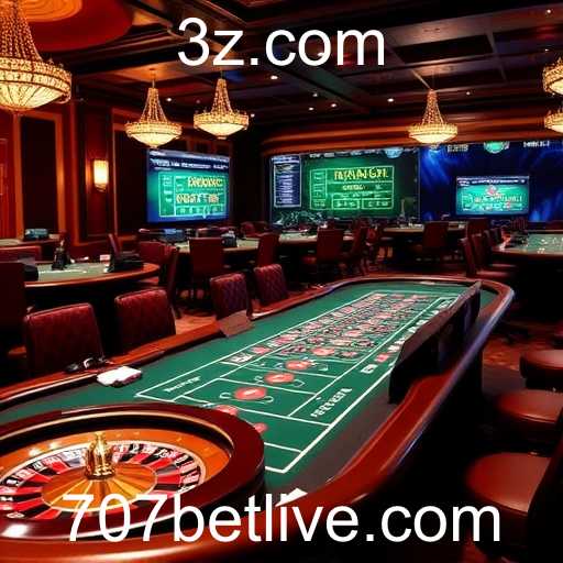 A Emoção dos Jogos em Tempo Real no 'Cassino Ao Vivo' da 707bet